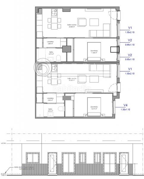 Foto 781d854f-79fd-46d1-9d03-b5175be05358. Flat with heating pool in Laguna Beach Torrox