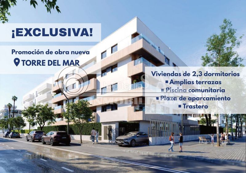 Foto 135dd44c-812e-4d18-bd73-9383cc9fe928. Pis amb calefacció aparcament piscina a Poniente-Faro Torre del Mar