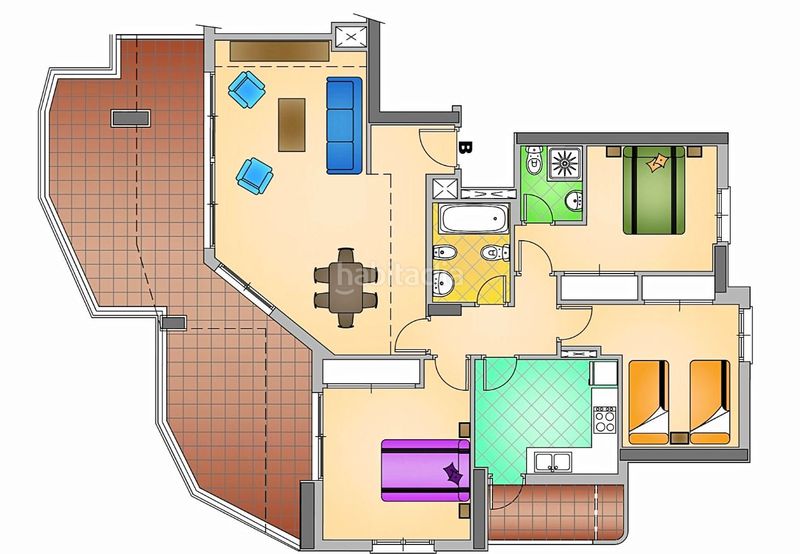 Foto 4e536878-86c0-42fb-ab41-6a22460c6d8e. Apartament amb calefacció aparcament piscina a Zona Levante - Playa Fossa Calp