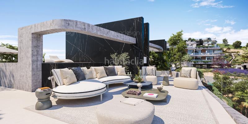 Foto 05096fd6-162a-45c9-a981-e34fb0405029. Ático  con solarium zew Elviria west vive en armonía entre diseño, confort y naturaleza. en Marbella