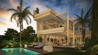 Maison à Valdeolletas - Las Cancelas - Xarblanca. Villa de lujo en marbella, zona valdeolletas, con piscina privad