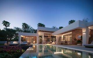 Haus in Cefeo-haza del conde 4. Elegante villa en  estilo contemporáneo en nueva andalucia, marb