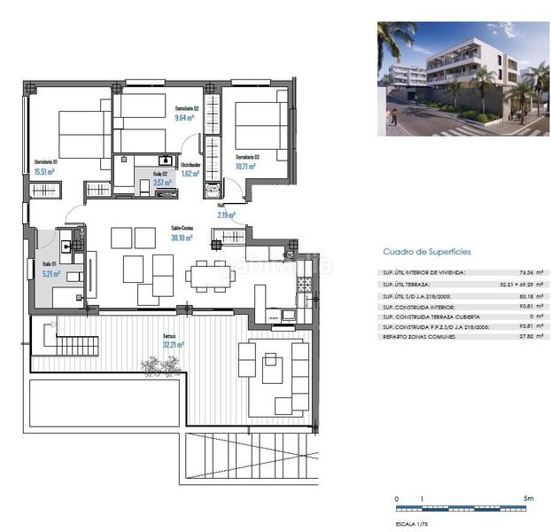 Foto 1c814ce1-6855-436f-9d2a-12dee29f931f. Ático descubre el sueño de vivir en carlota garden! en Torremolinos