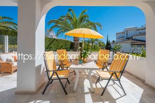 Apartamento en Elviria. Charming garden apartment in elviria del sol, furuholmen