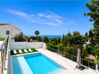 Casa  Calle castaño el. Villa independiente de lujo en fuengirola con vistas panorámicas