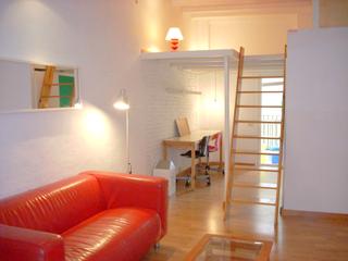 Loft  Carrer de la cera. Piso tipo loft todo reformado, exterior con dos balcones