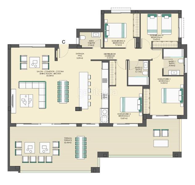 Foto 180e73ab-e097-4266-8a6c-5f5110946b7d. Etagenwohnung mit parking pool in Casares golf - Casares del sol Casares