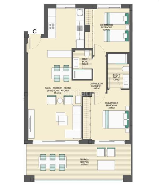 Foto 4f65f0db-330b-40ca-805c-948b660f3f07. Etagenwohnung mit parking pool in Casares golf - Casares del sol Casares