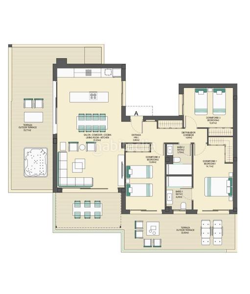 Foto 954b0caa-15dd-435a-9867-c76f88ab19ba. Etagenwohnung mit parking pool in Casares golf - Casares del sol Casares