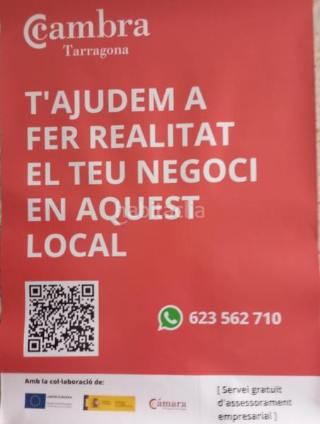 Foto b0e94a4f-04fc-4662-ab2a-5dc075e29b46. Local comercial a Nou Eixample Sud Tarragona
