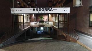 Aparcament cotxe  Andorra. Plaza doble