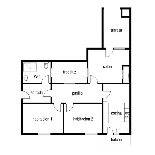Foto fc8d11a2-7b77-4483-9e00-1576527f228c. Etagenwohnung in muralla de sant francesc 25 in Barri Antic Manresa