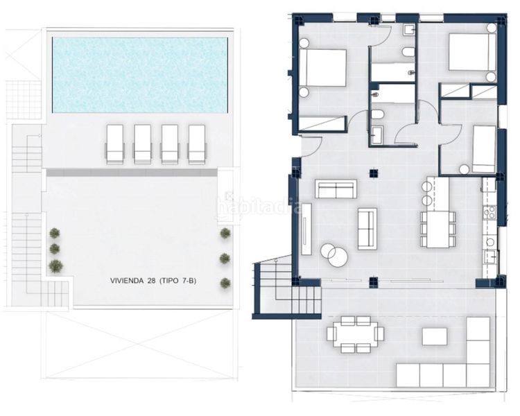 Foto 73cd3495-b68c-4346-8578-75cb7ef1eee9. Penthouse with heating parking pool in Arenal d´en Castell Es Mercadal