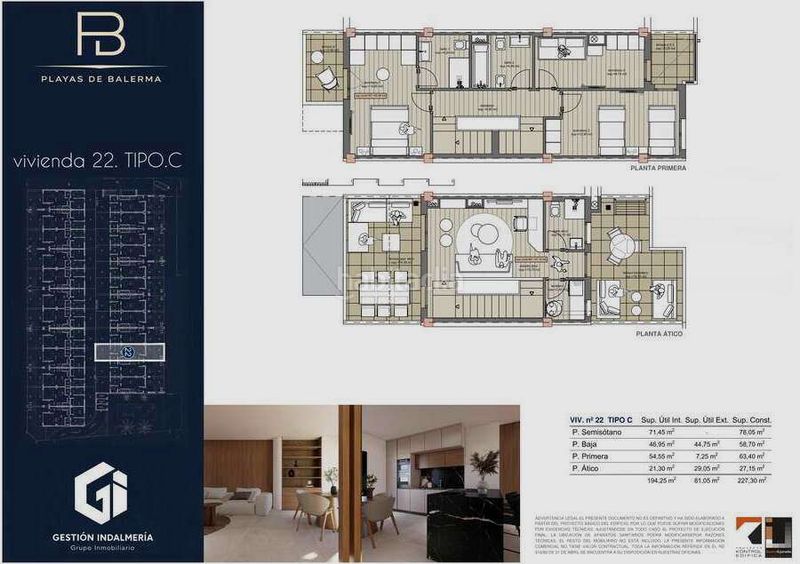 Foto e788a293-c34c-4eda-ae40-69d7265c01bb. Dúplex amb aparcament piscina a Balerma Ejido (El)