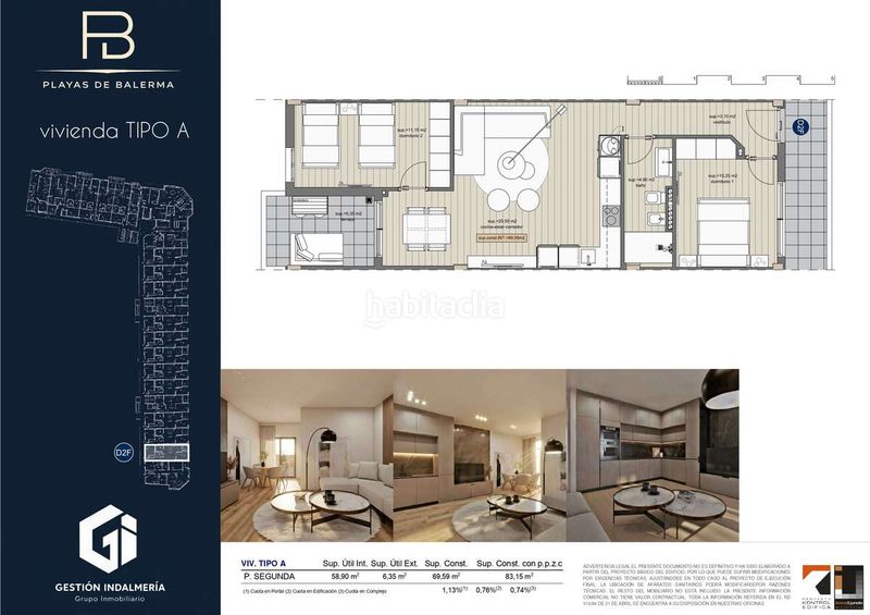 Foto 5f997506-df0c-4f8a-b79b-36f2625340cb. Piso vive en primera línea de playa en Balerma en Ejido (El)