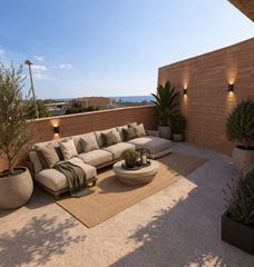 Casa adosada en Balerma. Exclusiva promoción de tríplex frente al mar en balerma