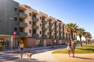Flat  Pozo luque. Apartamento en primera línea de playa en balerma
