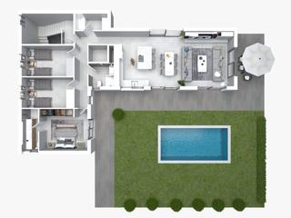 Haus  Ponent. Chalet independiente con piscina, garaje y jardín en viladecaval
