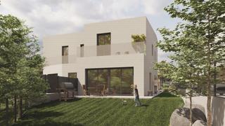 Casa adossada a Carrer nou 50. Casas adosadas obra nueva santa mara palautordera