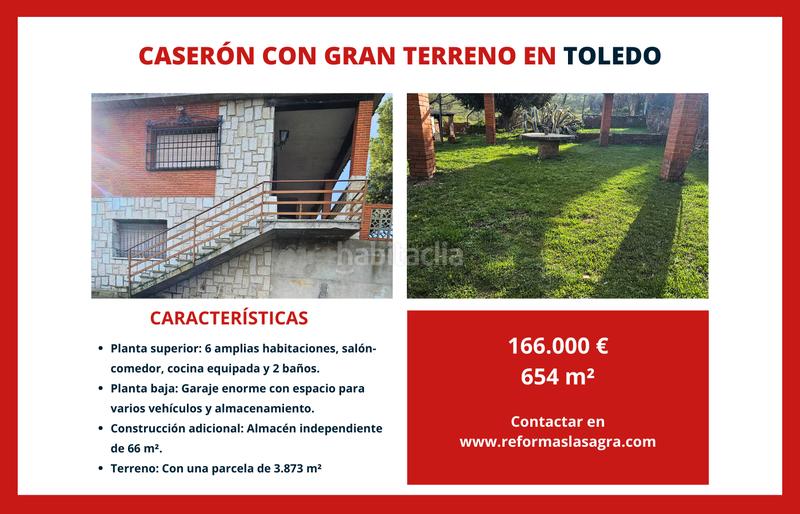 Foto 2ef4d2b3-8a49-42ad-91a0-f499e94f83fc. Casa espectacular caseron cerca del centro en Los Cigarrales-La Bastida Toledo