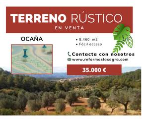 Finca rústica a Centro. Terreno rústico en venta en ocaña