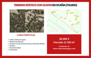 Finca rústica en Centro. Terreno rústico en venta en ocaña