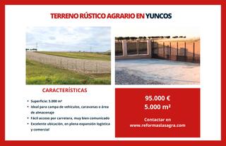 Propriété à Yuncos. Terrero rústico agrario