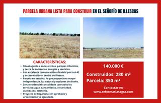 Terreny residencial a Señorío de Illescas. Parcela urbana en esquina lista para construir