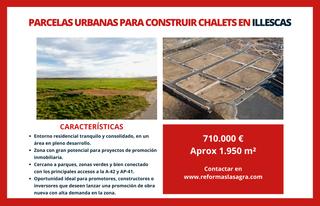 Terreny residencial a Señorío de Illescas. Parcelas urbanas segregadas listas para construir