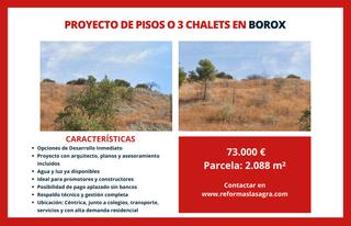 Terreny residencial a Borox. Terreno urbano residencial; proyecto de pisos o 3 chalets en bor