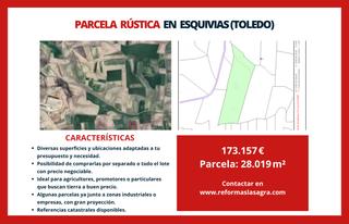 Finca rústica a Esquivias. Parcelas rústicas en esquivias (toledo)