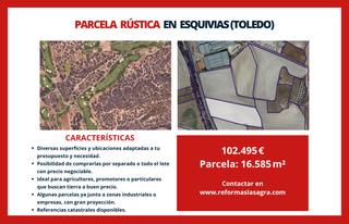 Finca rústica a Esquivias. Parcela rústica en esquivias (toledo)