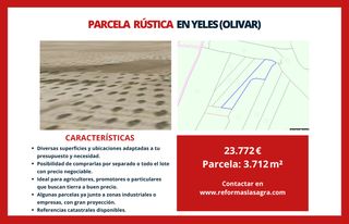 Finca rústica a Yeles. Parcela rústica en yeles (olivar)
