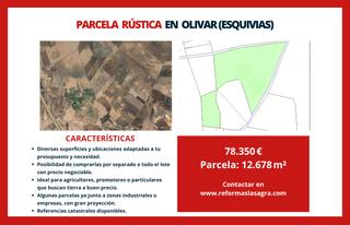 Finca rústica a Esquivias. Parcela rústica en olivar (esquivias, toledo)