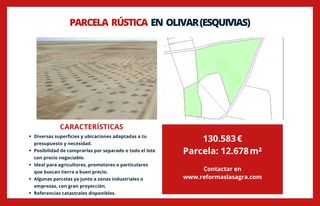Finca rústica a Esquivias. Parcela rústica en olivar (esquivias, toledo)