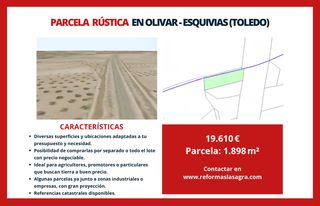 Finca rústica a Esquivias. Parcela rústica en esquivias (toledo)