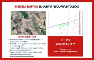 Finca rústica a Esquivias. Parcela rústica en esquivias (toledo)