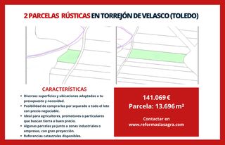 Finca rústica a Torrejón de Velasco. Parcela rústica en torrejón de velasco (toledo)