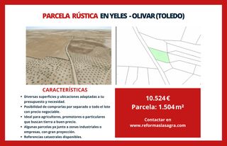Finca rústica a Yeles. Parcela rústica en yeles (olivar)