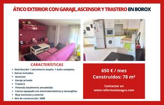 Location Attique à Borox. Ático exterior con garaje, ascensor y trastero en borox