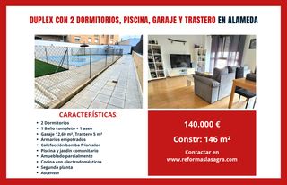 Duplex à Villaseca de la Sagra. Dúplex con garaje, trastero, ascensor y piscina en alameda de la