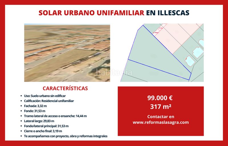 Foto c9dd2c34-9d27-4543-9932-c93a1104380b. Terreny residencial a Estación-Cruz Roja Illescas