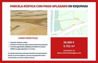 Finca rústica en Centro. Parcela rústica en esquivias