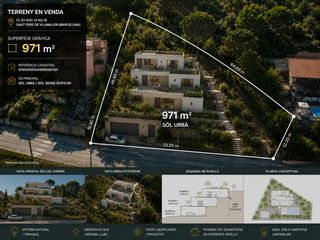 Residential Plot in Carrer de sant roc 13. Última parcel·la disponible a can derrocada – sant pere de vilam