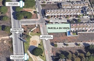 Terreny residencial a Molino viejo 16. Parcela en molino viejo con proyecto básico para cinco viviendas