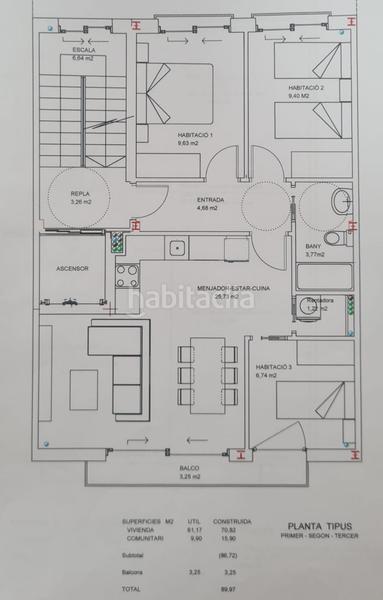 Foto 4940da98-b1f4-415c-860c-904655f94419. Piso obra nueva en venta en les roquetes en Mas d´En Serra - Els Cards Sant Pere de Ribes