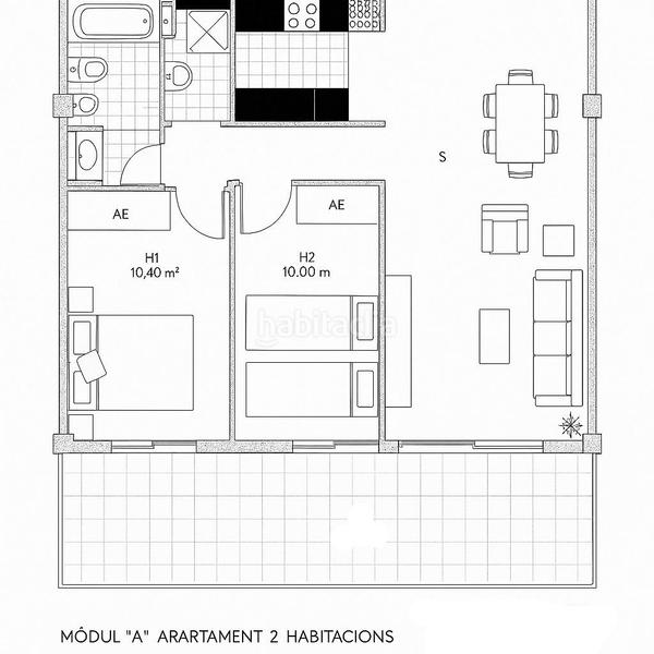 Foto d64fd670-7807-481e-ad19-377253d89d54. Appartamento con piscina in Plaça Europa - Port Aventura Salou