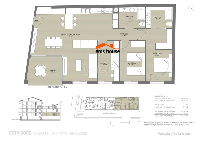 Foto da765861-5d3f-4724-bf08-e2ce239a44cd. Apartamento estribord primera línia de mar Sant Antoni en Sant Antoni de Calonge