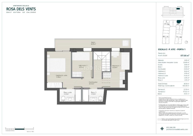 Foto 2f663cca-71bd-4858-a1ab-393235a80d89. Penthouse 100m<sup>2</sup> in passeig de josep mundet 9 in Sant Antoni Sant Antoni de Calonge