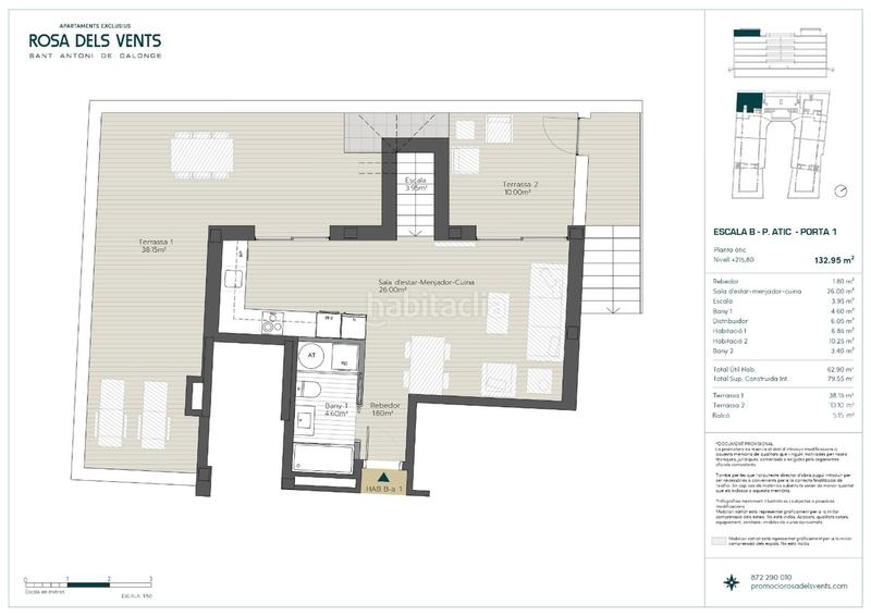 Foto 98f27aa6-0777-40b7-a7e5-b67bdf267d9a. Attique 80m<sup>2</sup> dans passeig de josep mundet 9 dans Sant Antoni Sant Antoni de Calonge